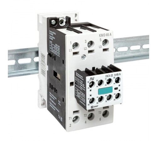 Комплект КМЭ 65А 400В АС с дополнительными контактами 2НО+2НЗ EKF AVERES  ctr-s-70-00-400-av-22  EKF
