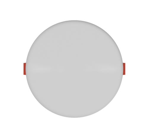 Светильник встраиваемый downlight Elementary Adjustable Frameless FL круг 17W, 1600lm, 4000K, 119mm, монтаж 55-95, 1/60  9034460218  Gauss