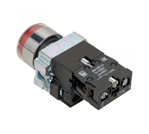Кнопка BA42 с подстветкой 24В красная NC PROxima  xb2-bw42-24  EKF