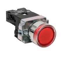 Кнопка BA42 с подстветкой 24В красная NC PROxima  xb2-bw42-24  EKF