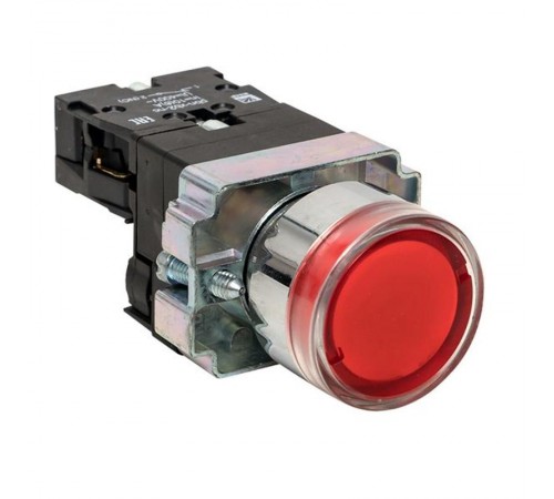 Кнопка BA42 с подстветкой 24В красная NC PROxima  xb2-bw42-24  EKF