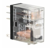 Одиночное реле, 2 перекидных контакта, 24 В DC  IR-24DC-2CO  DKC