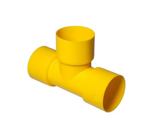 Тройник для труб D=110мм  ТКЛ-110  Рувинил
