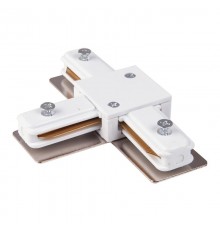 Коннектор для однофазного шинопровода Т-образный TRC-1-1-T-WH (белый)  a039502  Elektrostandard