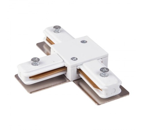 Коннектор для однофазного шинопровода Т-образный TRC-1-1-T-WH (белый)  a039502  Elektrostandard