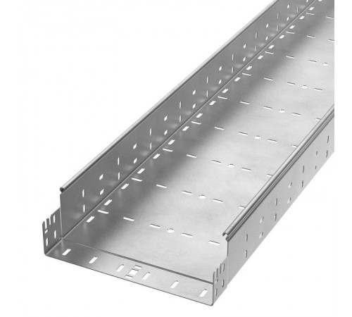 Лоток перфорированный Профи INOX (AISI 304) 300х100x6000 (1,5 мм) (12 м/уп)  PR16.13310  Промрукав