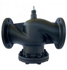 Клапан регулирующий 2-ход фланц PN16 DN150 300м/ч -20...+130°С  VGF150  SE