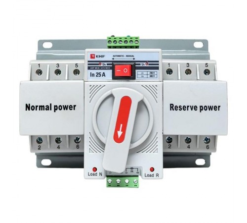 Устройство АВР МCB 25А (C) 3Р 400В PROxima  ats-mcb-25c-3p-pro  EKF