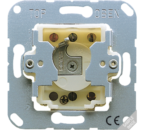 Выключатель для замочного механизма жалюзи 10AX 250V~ CD134.18WU Jung