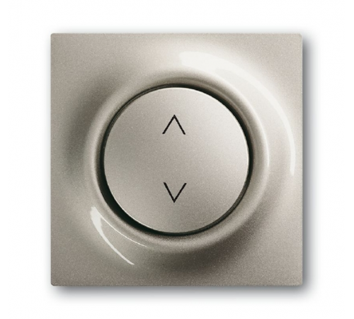 Клавиша для механизма электронного выключателя Busch-Jalousiecontrol , серия impuls, цвет шампань-металлик  6430-0-0177   2CKA006430A0177  ABB