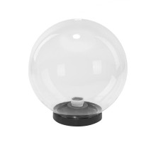 Светильник НТУ 03-100-301 шар d=300 мм IP54 (прозрачный ПММА, основание плоское ПК 145, Е27)  SQ0330-0628  TDM