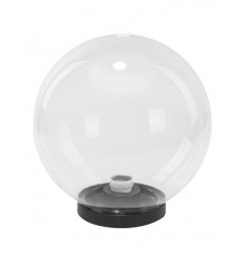 Светильник НТУ 03-100-301 шар d=300 мм IP54 (прозрачный ПММА, основание плоское ПК 145, Е27)  SQ0330-0628  TDM