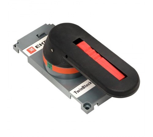 Рукоятка управления для прямой установки на рубильники реверсивные (I-0-II) TwinBlock 315-400А  tb-315-400-fh-rev  EKF