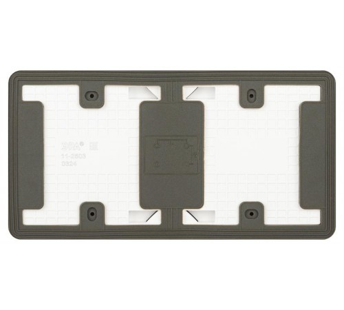 Розетка ЭРА Эксперт 11-2503-01 2х2P+E гориз. IP55, 16A-250В, ОУ, Белый  Б0063264  ЭРА