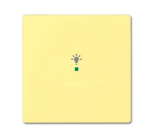 Клавиша одинарная free@home, освещение, future, цвет sahara/жёлтый6220-0-0568 ABB