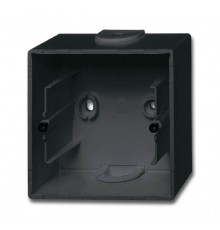 Коробка для открытого монтажа, 1 пост, серия future, цвет чёрный бархат  1799-0-0923   2CKA001799A0923  ABB
