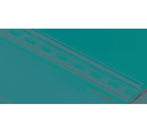 Нарезаемая рейка с продолговатыми отверстиями глубиной 7,5 мм - длина 2 м  047722  Legrand