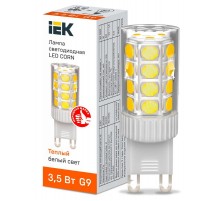 Лампа светодиодная CORN капсула 3,5Вт 230В 3000К керамика G9   LLE-CORN-4-230-30-G9  IEK