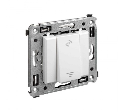 Диммер кнопочный в стену, "Avanti", "Белое облако"  4400343  DKC