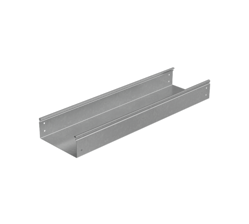 Лоток неперф. 80х200х0,7 L3000 мм "Стандарт ПЛЮС" INOX304  LNEplus80-200-0.7-3000 INOX304  КМ - профиль