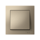 AtlasDesign Шампань Выключатель 1-клавишный, сх.1, 10АХ, (в сборе с рамкой), быстрозажимные клеммы  ATN000512S  SE