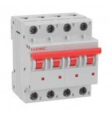 Выключатель автоматический трехполюсный YON MD63-3ND1-6 6kA  MD63-3ND1-6 6kA  DKC