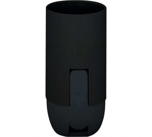 Патрон пластиковый LH111 230V E14 (26x56мм) черный  22370  Feron