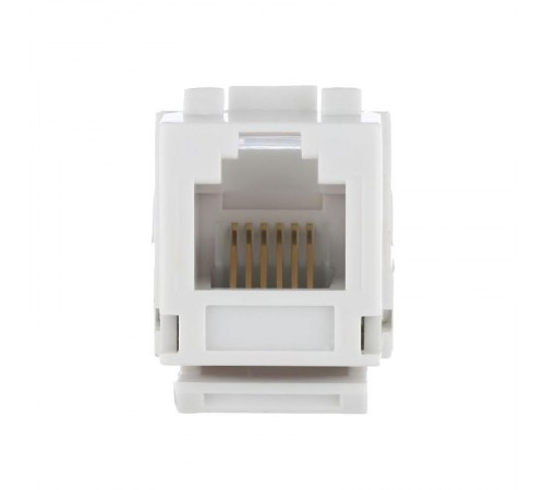 Механизм розетки компьютерной RJ-45, кат.5е, UTP модуль (8 контакта) LK45  856100  Ecoplast