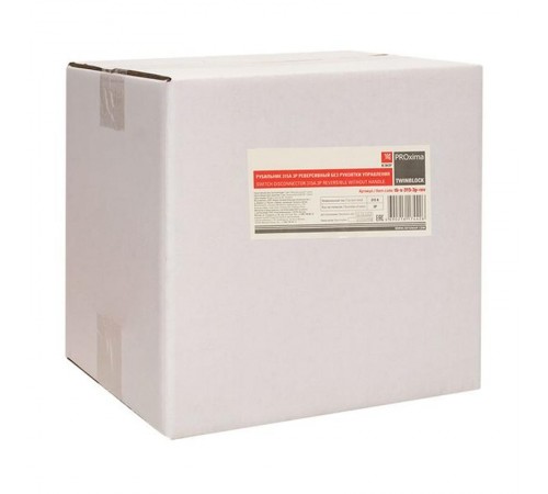 Рубильник 315A 3P реверсивный без рукоятки управления TwinBlock EKF  tb-s-315-3p-rev  EKF