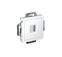 AtlasDesign Белый Розетка HDMI, тип А-А, механизм  ATN000180  SE