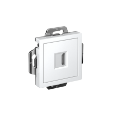 AtlasDesign Белый Розетка HDMI, тип А-А, механизм  ATN000180  SE