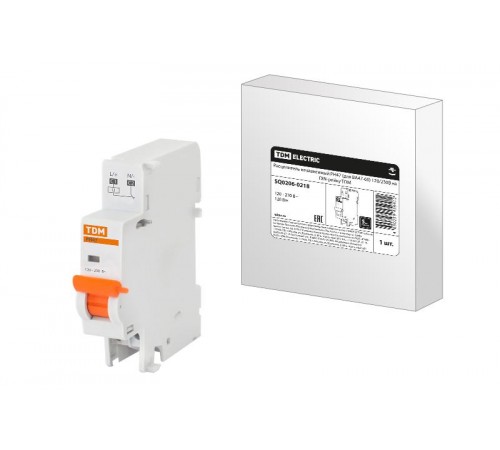 Расцепитель независимый РН47 (для ВА47-60) 120/230В на DIN-рейку  SQ0206-0218  TDM
