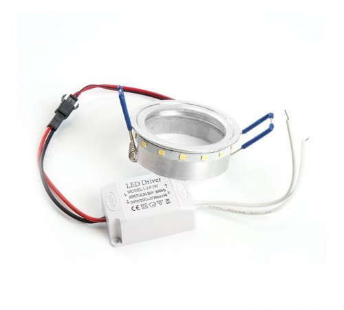 Кольцо с диодами и драйвер для светильников с подсветкой, 3W 15LED SMD2835 4000K, LB-1226  28890  FERON
