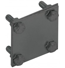 Заж. крес. пол.-пол. 40мм оц. сталь TD  ZCC63-13-1-40  IEK