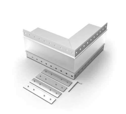 Угол SL-LINIA55-FANTOM внешний (arlight, Металл)  030131  Arlight