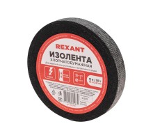 Изолента ХБ 18 х 0,35 мм, (ролик 15 м)  09-2401  REXANT