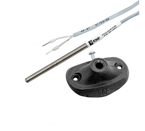 Бескорпусный канальный датчик температуры 100 мм  RTD10-CH100-PT100  EKF