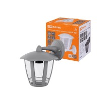 Светильник садово-парковый "СИТИ" НБУ 07-60-004 У1 6-ти гранник настенный вниз серый  SQ0330-1325  TDM