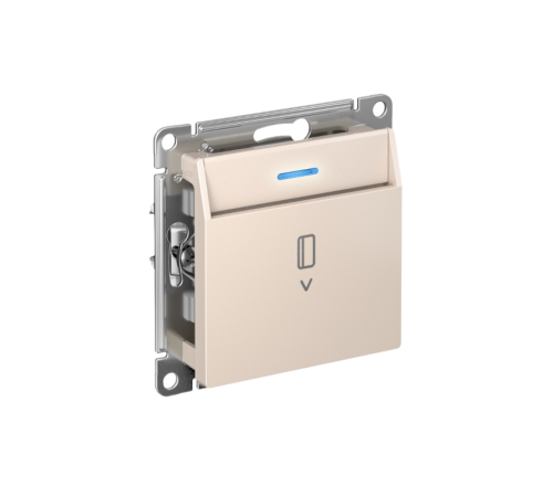 AtlasDesign Бежевый Выключатель карточный, механизм  ATN000267  SE
