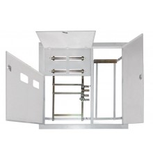 Корпус щита этажного 2 кв. модификация2 (1010х950х160) IP31  SQ0905-8820  TDM