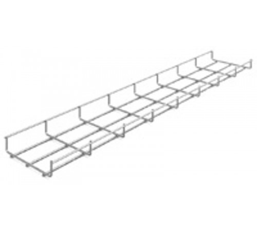 Проволочный лоток 150х35х3000, толщ. 3,5 мм, гор. цинк, 315153  ПЛМ-150х35х3000-3,5-ГЦ   Ostec