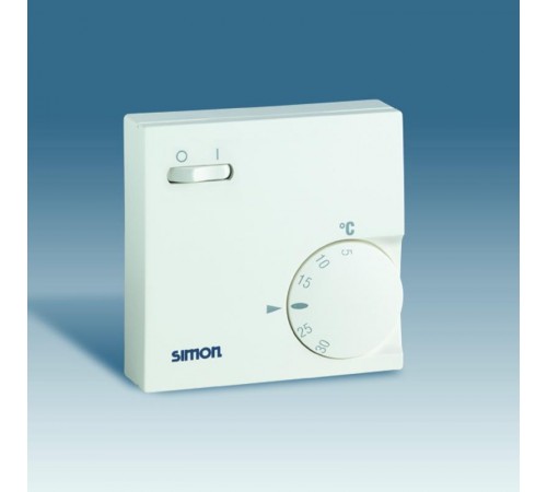 Simon 75 Механизм Термостат управления системами отопления и кондиционирования, накладной монтаж без рамки, 10-5А 230В  75503-68  Simon