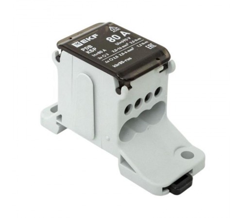 Клеммный блок распределительный КБР 80A  kbr80-rus EKF