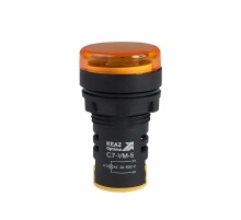 Индикатор напряжения OptiSignal Compact D22 C7-VM-5 желтый 20-500 В AC AD22VM  362191  КЭАЗ