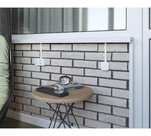 Quteo Белый Переключатель 1-клавишный 10А  782204  Legrand