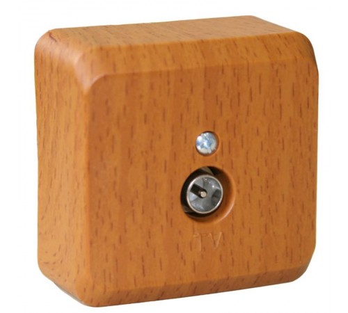 Этюд Бук О/У Розетка TV единственная 0,7dB  TVA-002T  SE