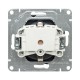 Механизм розетки, 16А, с заземлением, без шторок, графит Эпика  UP1-SOG-110 EKF
