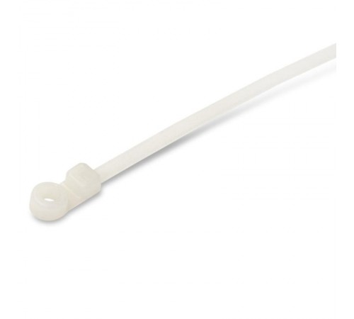 GTM-300STC Стяжка нейлоновая неоткрывающаяся, безгалогенная (halogen free), 309x4.8 мм, полиамид 6.6,  под винт (100 шт)  17033  Hyperline