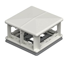 Напольный бокс Telitank 225x225x125 мм (полиамид,светло-серый) (T8NL 00C 7035)  7408498  OBO Bettermann