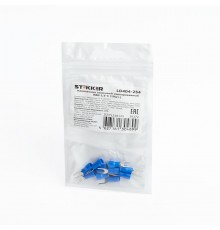 Наконечник вилочный изолированный НВИ 2,5-4, LD404-254 (DIY упаковка 10 шт)  39372  STEKKER